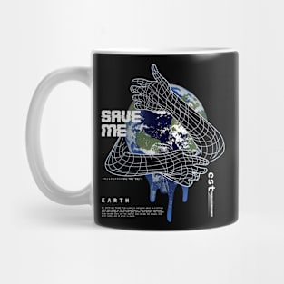 Earth With Text Mug